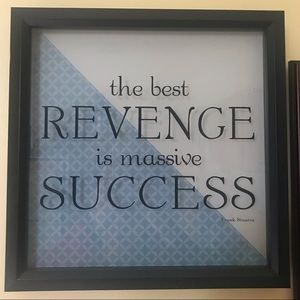 Motivational Quote Art Frank Sinatra